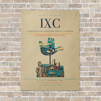 Thumbnail for Shaheed Bhagat Singh International Airport IXC — Chandigarh vertical canvas print - no frame - beige background