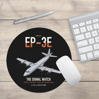 Thumbnail for EP-3E ARIES II design on black round mouse pad