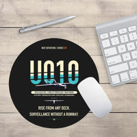 Thumbnail for Airbus U010 Aliaca VTOL design on black round mouse pad