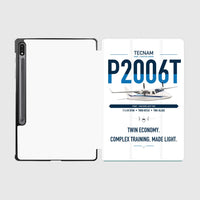 Thumbnail for Tecnam P2006T design on white samsung tablet tablet case