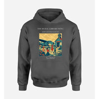 Thumbnail for VINTAGE G4392 - The Rural Library Wing - Premium Hoodie design on darkgray premium