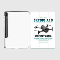 Thumbnail for Skydio X10 design on white samsung tablet tablet case