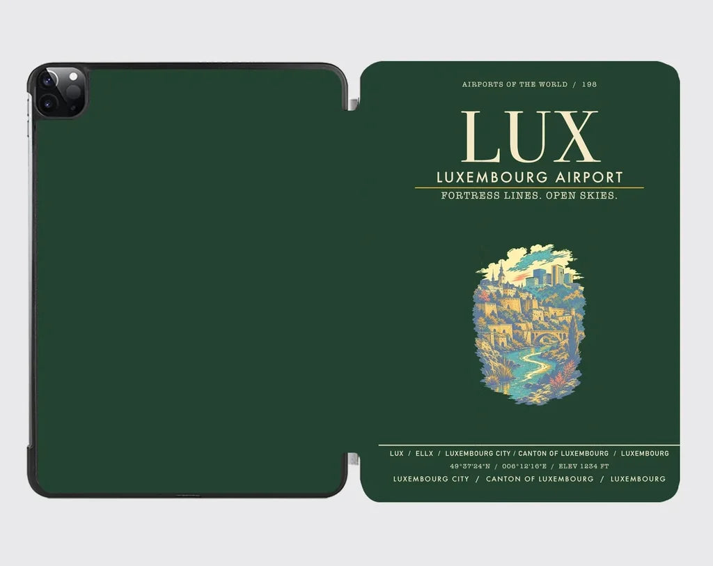Luxembourg Airport LUX - Dark Green