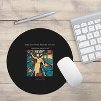 Thumbnail for VINTAGE G4515 - The Hospital Flight South - Designed Mouse Pads design on black round