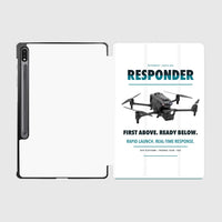 Thumbnail for BRINC Responder design on white samsung tablet tablet case