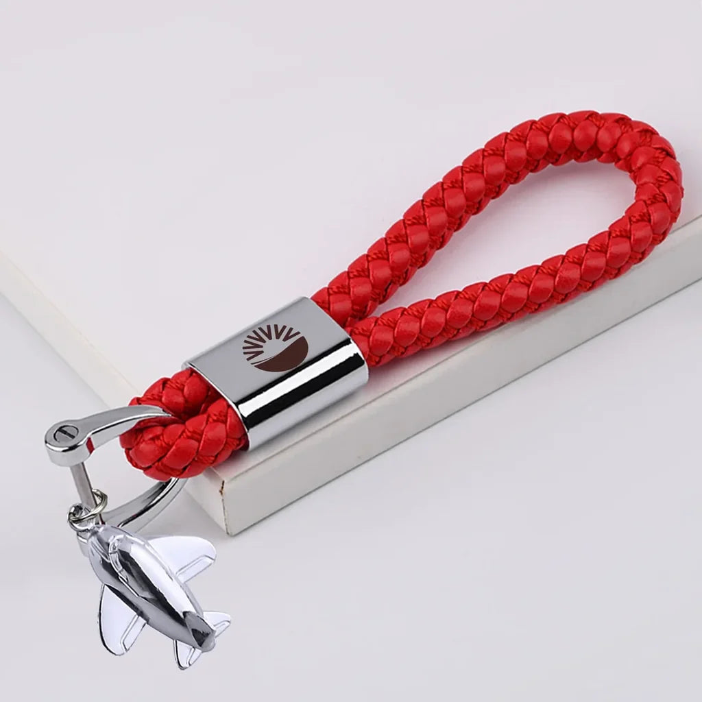Customisable SunExpress Design Leather Car Key Chain - view 18