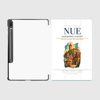 Thumbnail for Nuremberg Airport (NUE) design on white samsung tablet tablet case