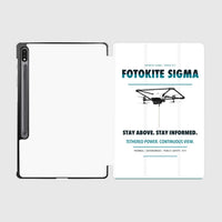 Thumbnail for Fotokite Sigma design on white samsung tablet tablet case