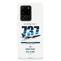 Thumbnail for Boeing 737-200 design on samsung case - white