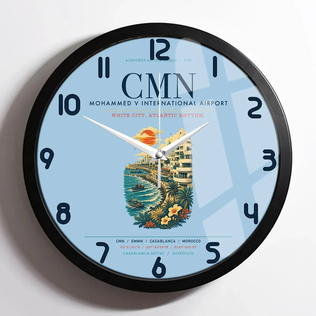 Casablanca Mohammed V International Airport CMN - Blue