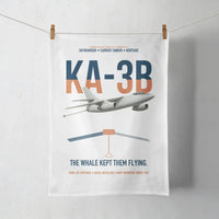 Thumbnail for KA-3B Skywarrior design on white towel