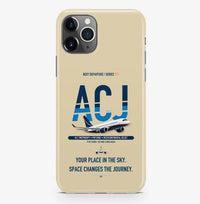 Thumbnail for Airbus ACJ TwoTwenty Case ProMax design on beige iphone case promax