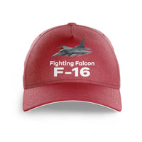 Thumbnail for The Fighter Jet 16 printed hat - dark red