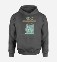 Thumbnail for Ireland West Airport Knock (NOC) design on dark gray hoodie single-side print