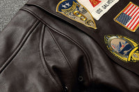 Thumbnail for Genuine Leather TOP GUN TOPGUN Maverick Style Pilot Jackets - view 18