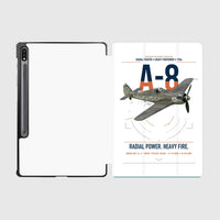 Thumbnail for Focke-Wulf Fw 190A-8 design on white samsung tablet tablet case