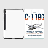 Thumbnail for C-119G Flying Boxcar design on white samsung tablet tablet case