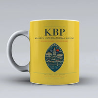 Thumbnail for Boryspil International Airport KBP Mug - Yellow
