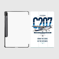 Thumbnail for Cessna T207A Stationair 8 design on white samsung tablet tablet case