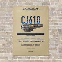 Thumbnail for CJ610 vertical canvas print - no frame - beige background
