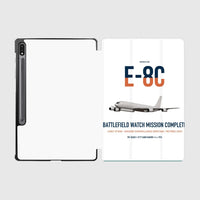 Thumbnail for E-8C Joint STARS design on white samsung tablet tablet case