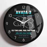Thumbnail for DJI Avata 2 design on black framed wall clock