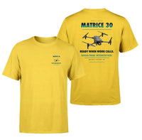 Thumbnail for DJI Matrice 30 design on yellow t shirt