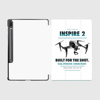 Thumbnail for DJI Inspire 2 design on white samsung tablet tablet case