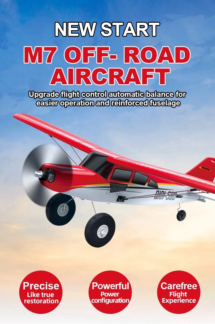 Qidi560 Moore M7 Off-road RC Plane 4CH Brushless Remote Control - view 20