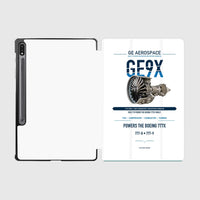 Thumbnail for GE9X design on white samsung tablet tablet case