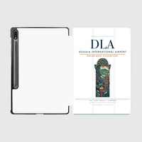 Thumbnail for Douala International Airport (DLA) design on white samsung tablet tablet case