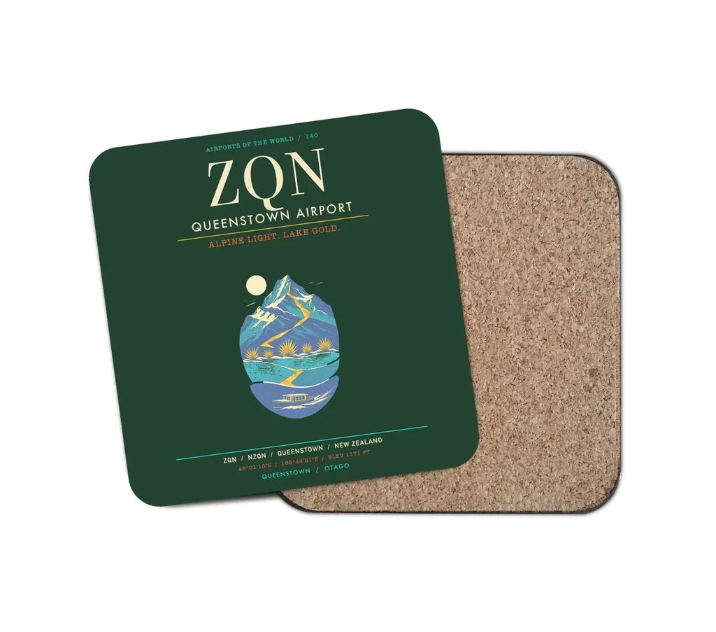Queenstown Airport ZQN - Wakatipu Alpine Gold - Dark Green