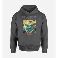 Thumbnail for VINTAGE G4039 - The Lake Regatta - Premium Hoodie design on darkgray premium