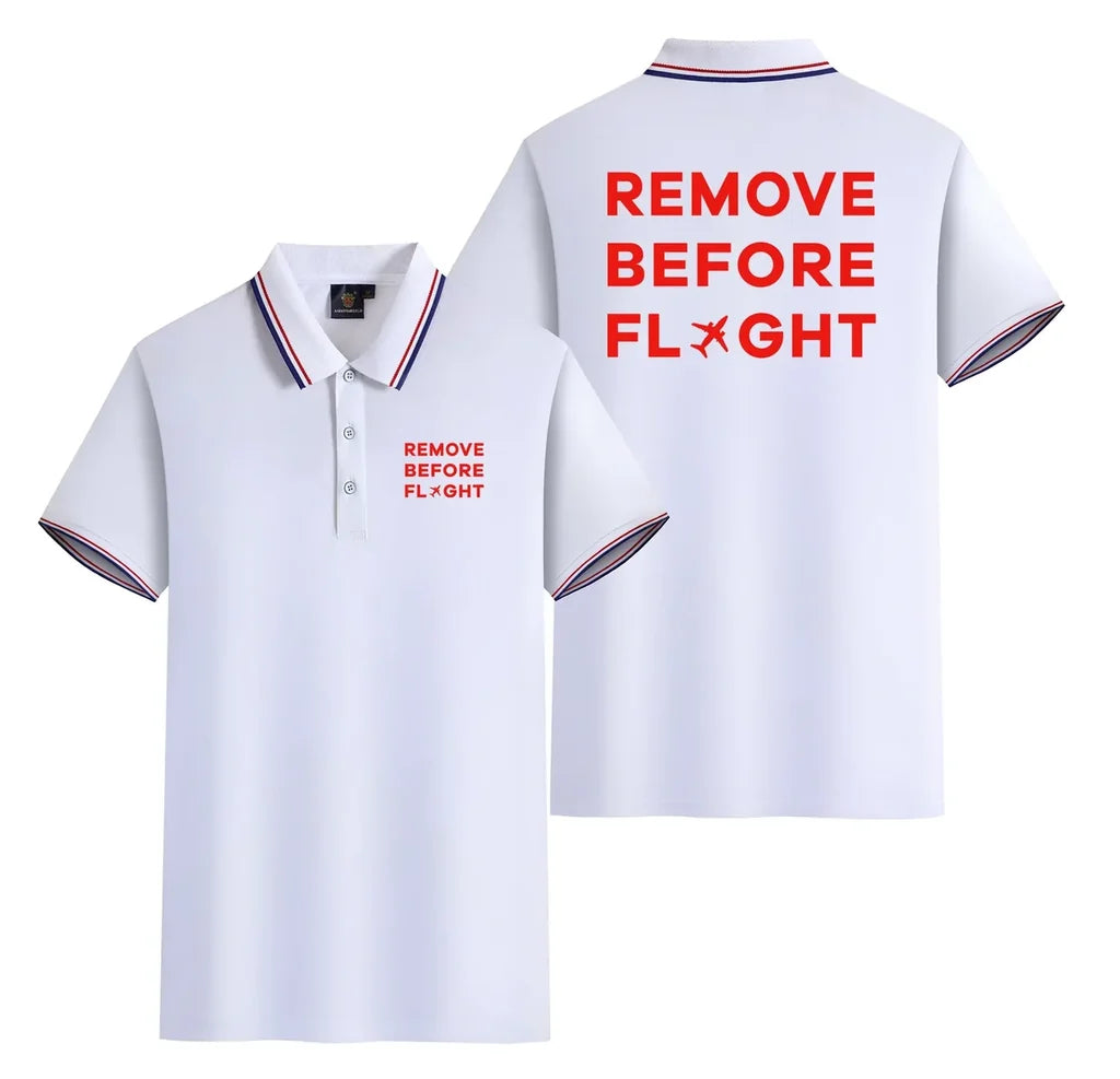 Customisable Remove Before Flight Polo Shirt - view 18