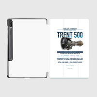 Thumbnail for TRENT 500 design on white samsung tablet tablet case