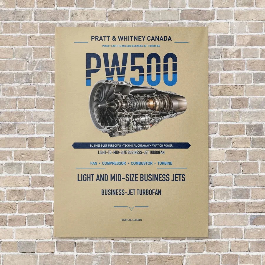 PW500 vertical canvas print - no frame - beige background