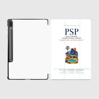 Thumbnail for Palm Springs International Airport (PSP) design on white samsung tablet tablet case