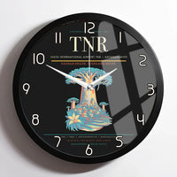 Thumbnail for Ivato International Airport (TNR) design on black framed wall clock