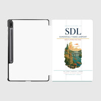 Thumbnail for Sundsvall-Timrå Airport (SDL) design on white samsung tablet tablet case
