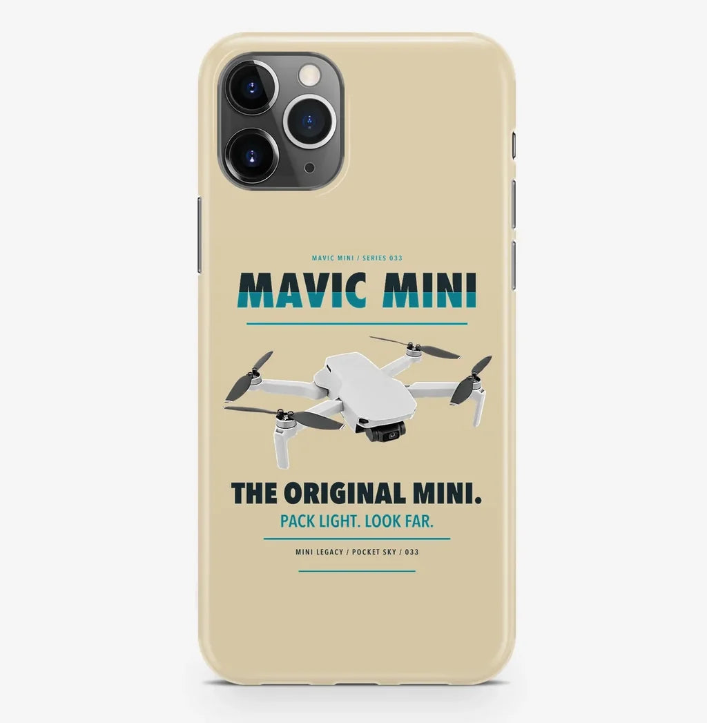 DJI Mavic Mini Case ProMax design on beige iphone case promax