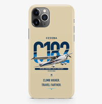 Thumbnail for Cessna 182 Skylane design on beige magsafe iphone case, for iPhone Pro Max