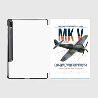 Thumbnail for Hawker Tempest Mk V design on white samsung tablet tablet case