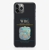 Thumbnail for Wrangell Airport (WRG) design on black iPhone 16 Pro MagSafe case