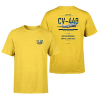 Thumbnail for Convair CV-440 Metropolitan design on yellow t shirt