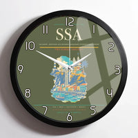 Thumbnail for Salvador - Deputado Luis Eduardo Magalhaes International Airport SSA Wall-Clock Framed - Green Army