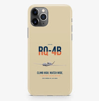 Thumbnail for RQ-4B Global Hawk design on beige magsafe iphone case, for iPhone Pro Max