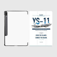 Thumbnail for NAMC YS-11A design on white samsung tablet tablet case