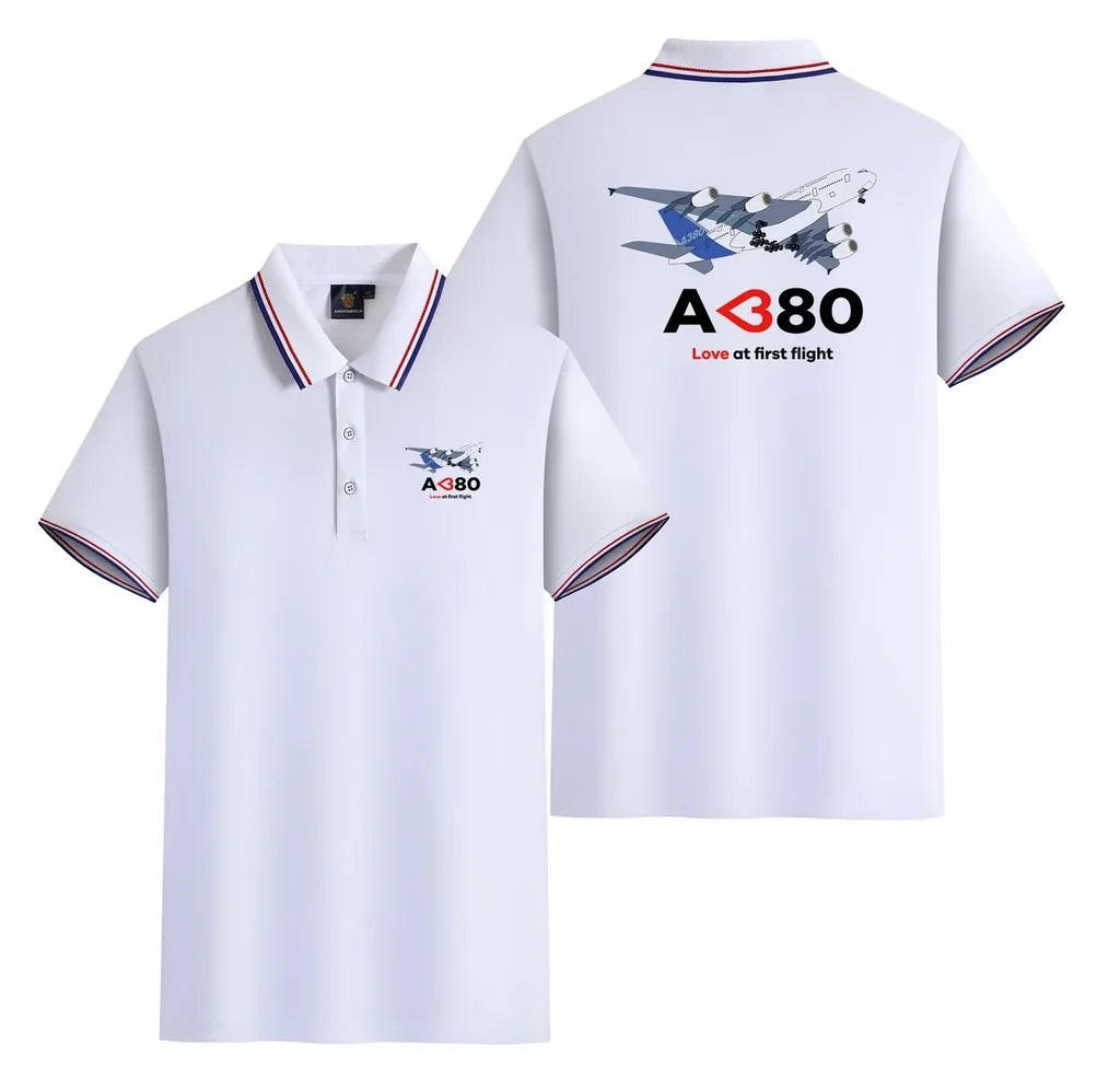 Customisable Airbus A380 Polo Shirt - view 18