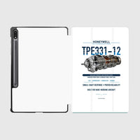 Thumbnail for TPE331-12 design on white samsung tablet tablet case