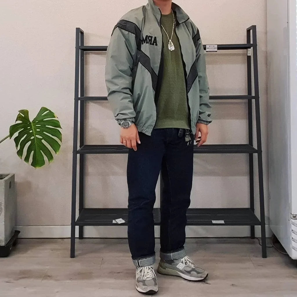 School Uniform Speed dry Jacket  Loose Reflective Pilot Couple Jacket - view 21